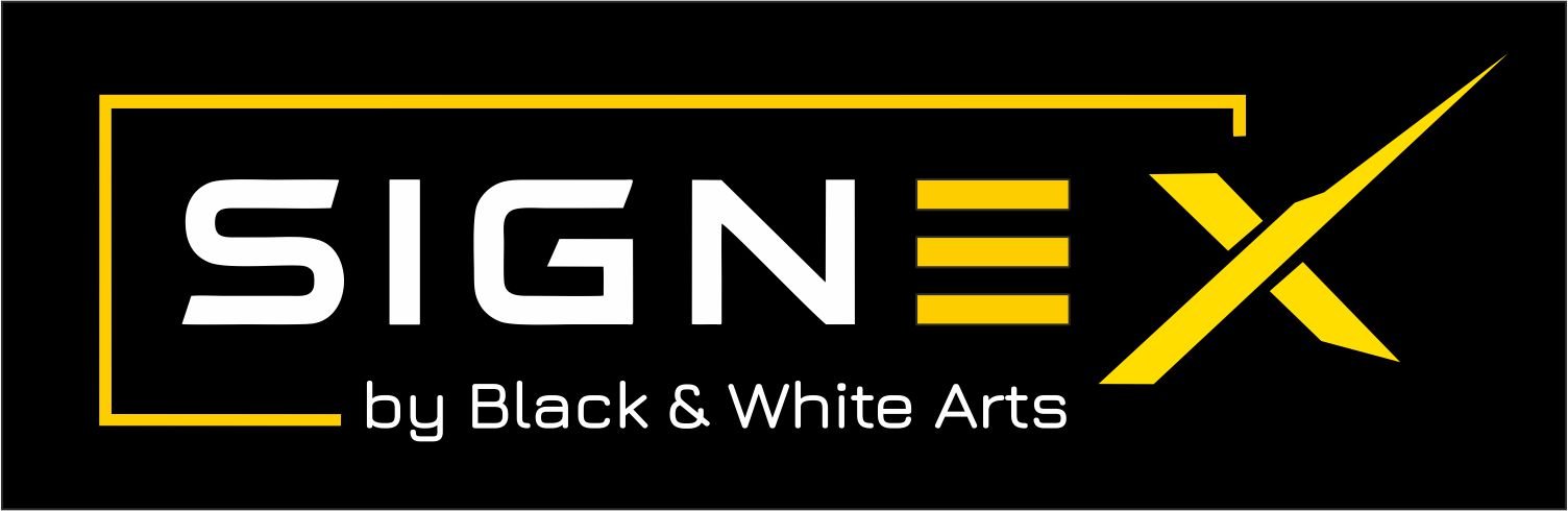 SIGN EX by Black & White Arts