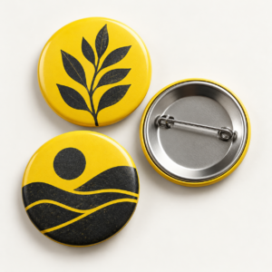 Custom Badge Printing — representative product sample