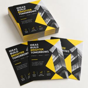 Flyer Printing — representative product sample