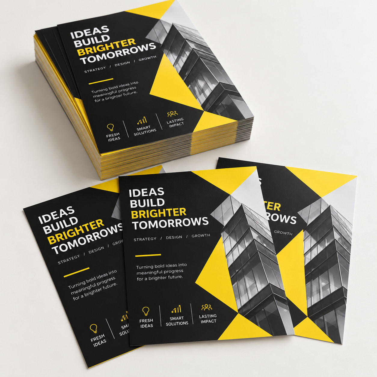 Flyer Printing — representative product sample