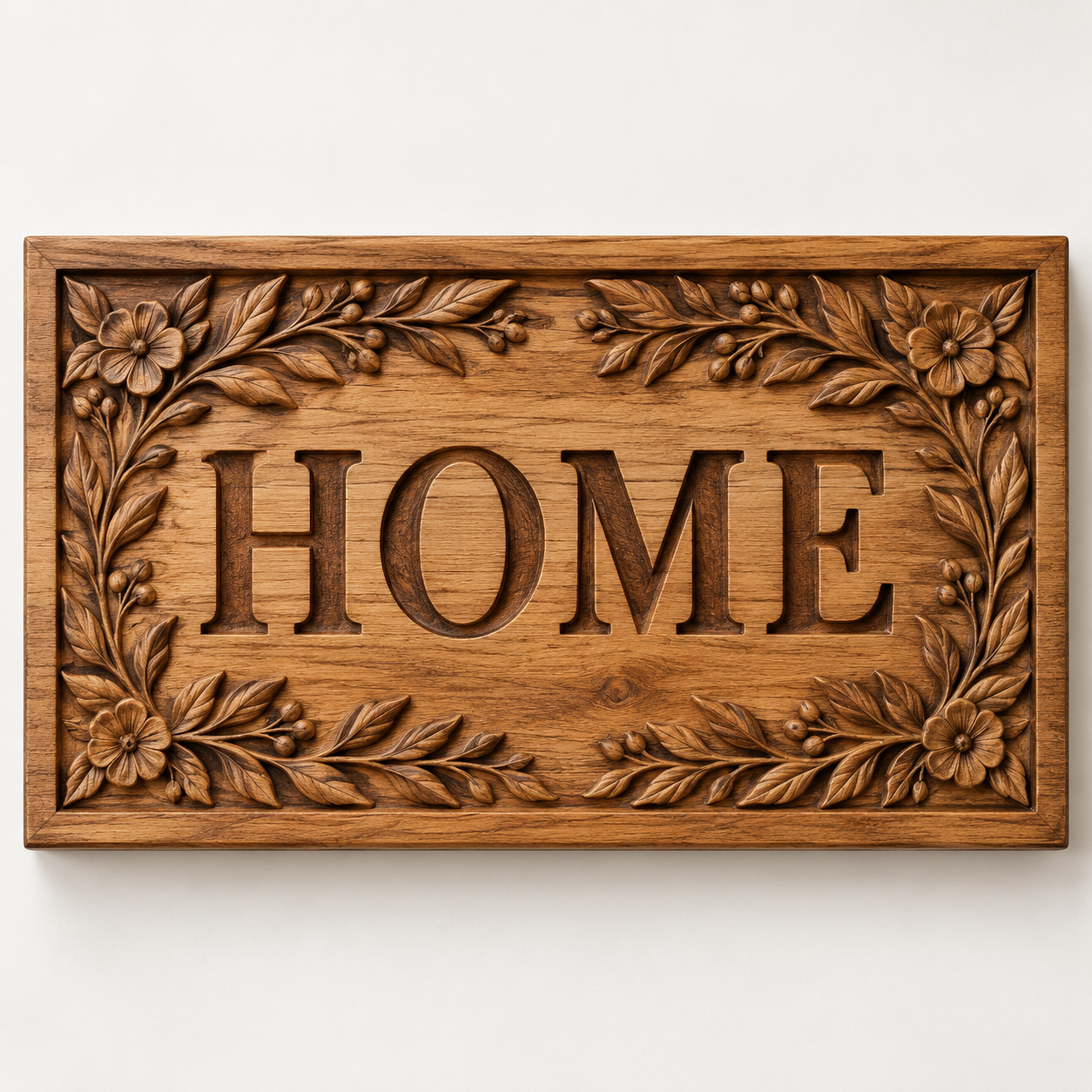 Wood Carved Signs and Plaques — representative product sample